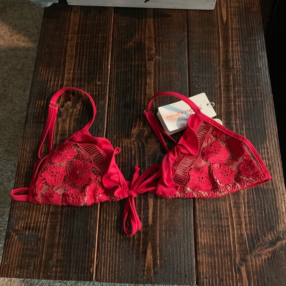 For Love And Lemons Beverly Swim top